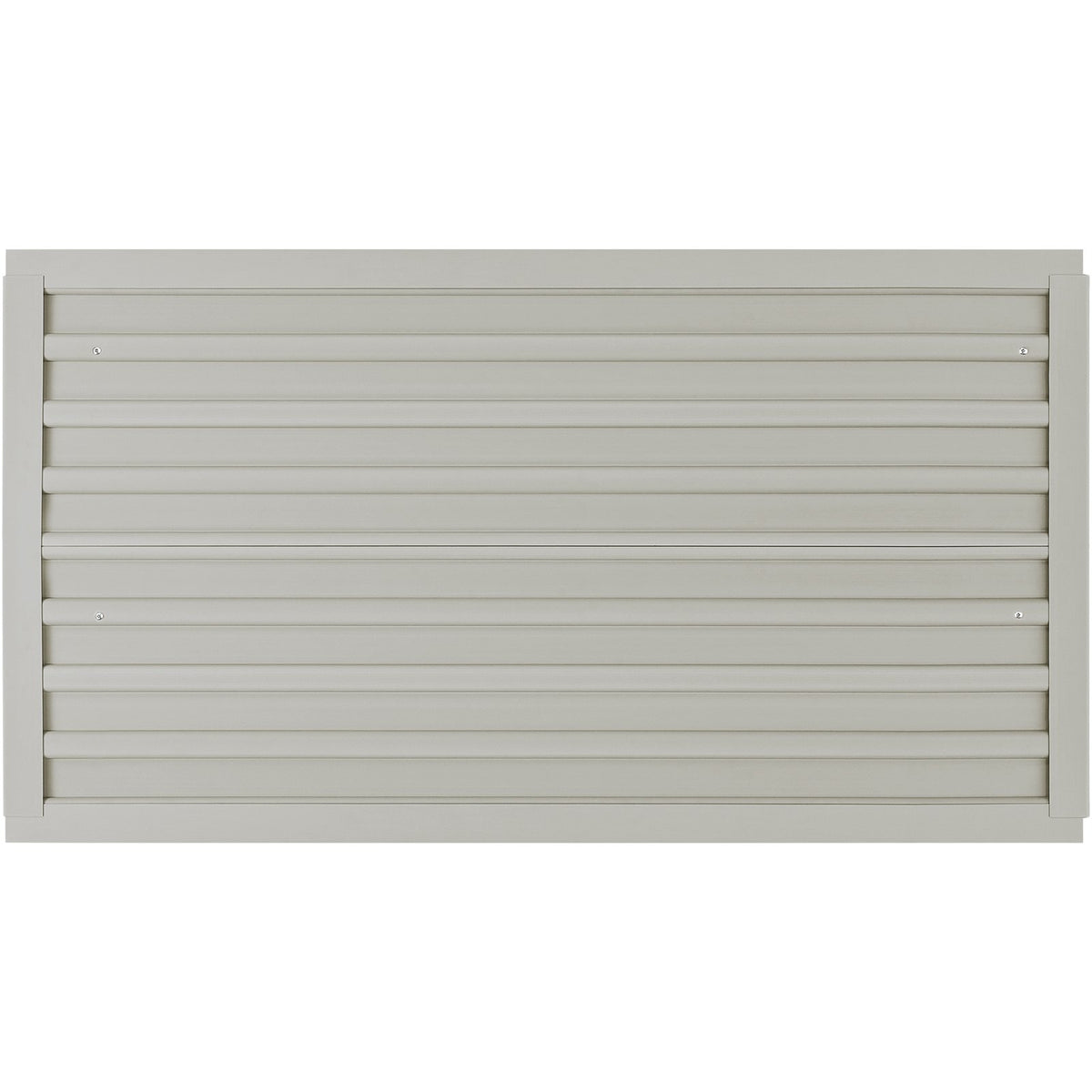 Slatwall Panels 121.9x30.48cm Gray | Set of 2 Heavy Duty Garage & Retail Display Panels