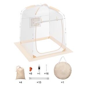 Sports Tent | Instant 1 Person Bubble Shelter | Clear Weatherproof Design for Outdoor Viewing