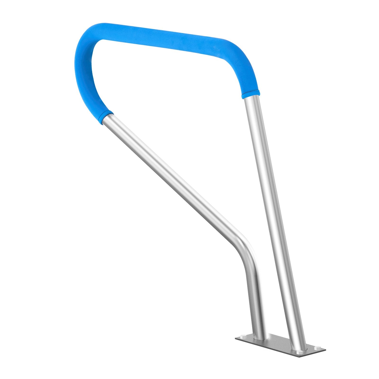 Pool Handrail | 39x32" Stainless Steel Spa Rail with Base Plate