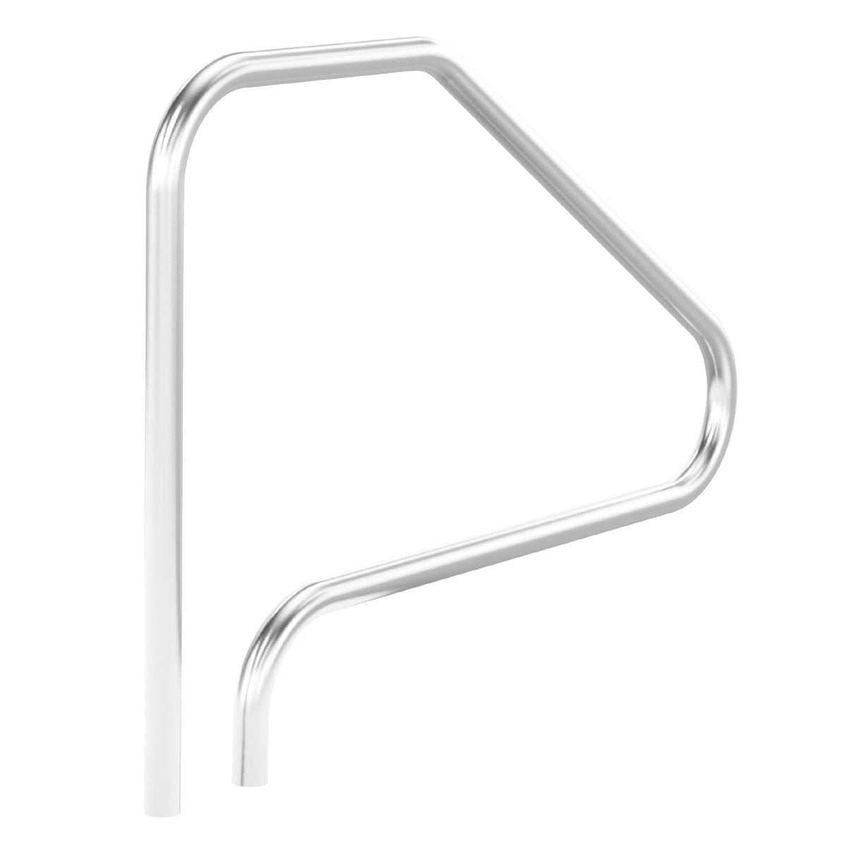 Pool Handrail | 46x37" Stainless Steel Spa Rail | Pre-Built for Indoor/Outdoor