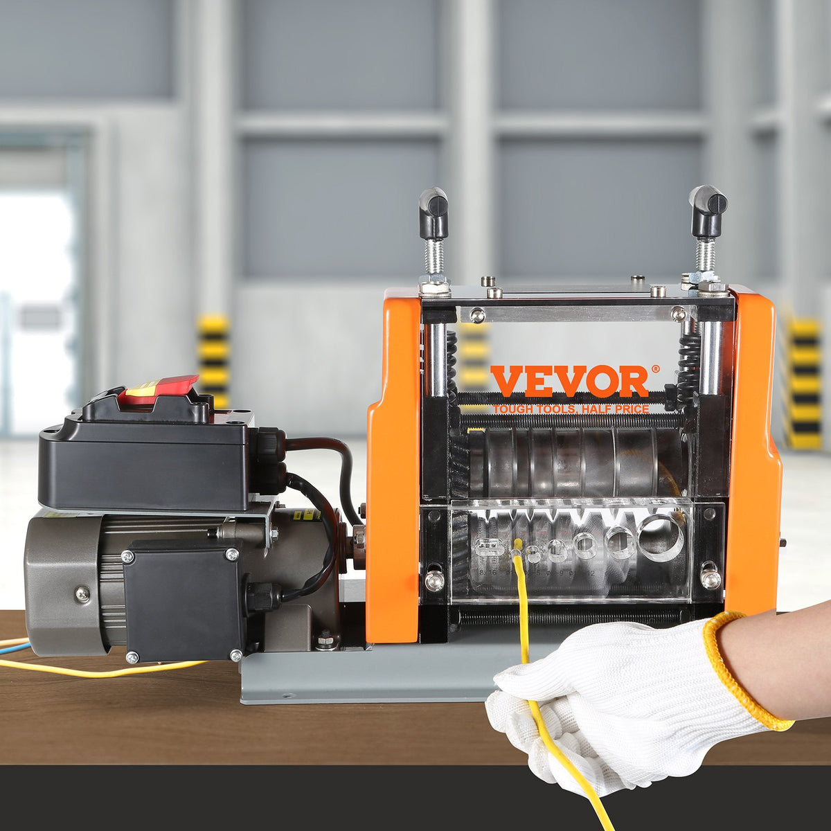 Wire Stripping Machine | 1.5–25mm Copper Cable Stripper | 60W