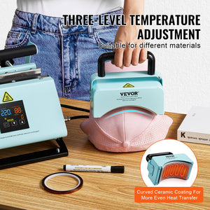 2-in-1 Heat Press | Tumbler & Hat Press Machine for Sublimation
