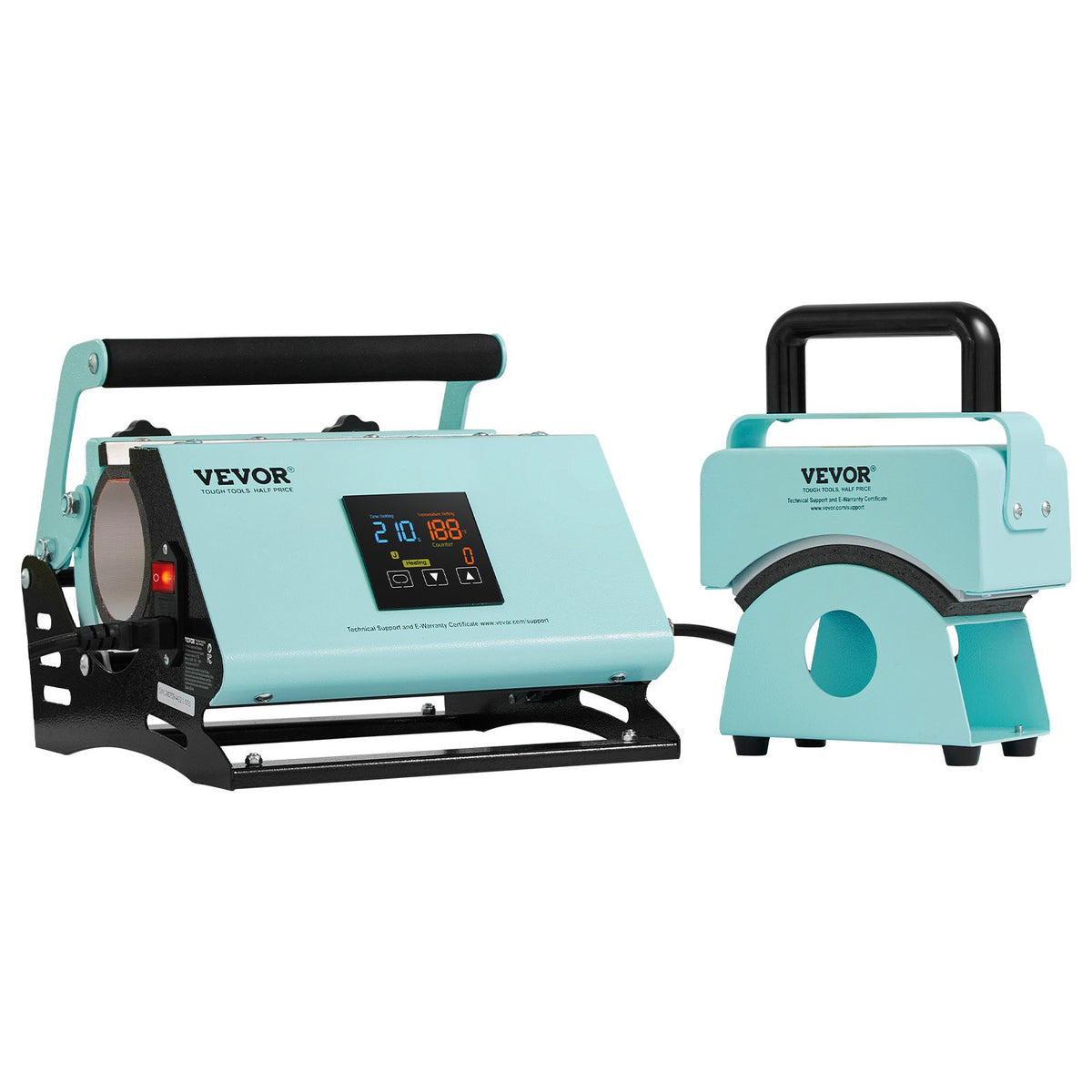 2-in-1 Heat Press | Tumbler & Hat Press Machine for Sublimation