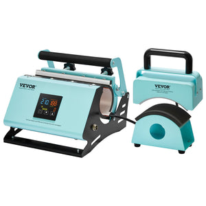 2-in-1 Heat Press | Tumbler & Hat Press Machine for Sublimation