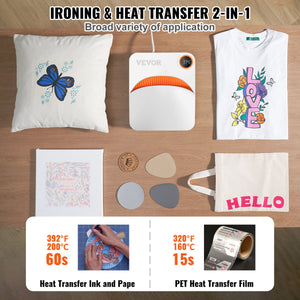 Easy Press Heat Press | 12x10" Portable DIY T-Shirt Press