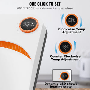 Easy Press Heat Press | 12x10" Portable DIY T-Shirt Press