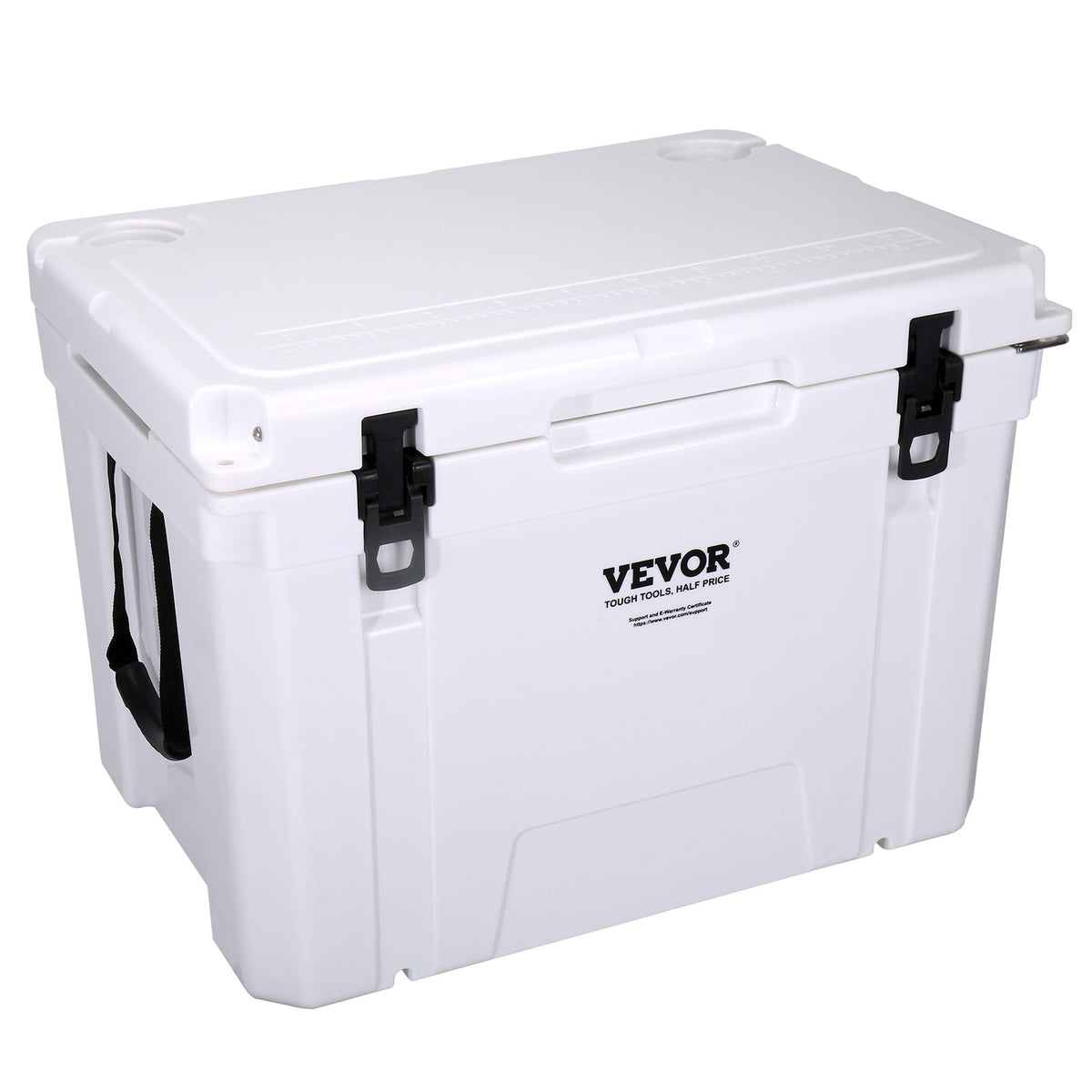 Insulated Cooler 65qt | Holds 65 Cans | Heavy Duty Ice Chest with Handle | 6-Day Ice Retention for Camping, Beach & Travel