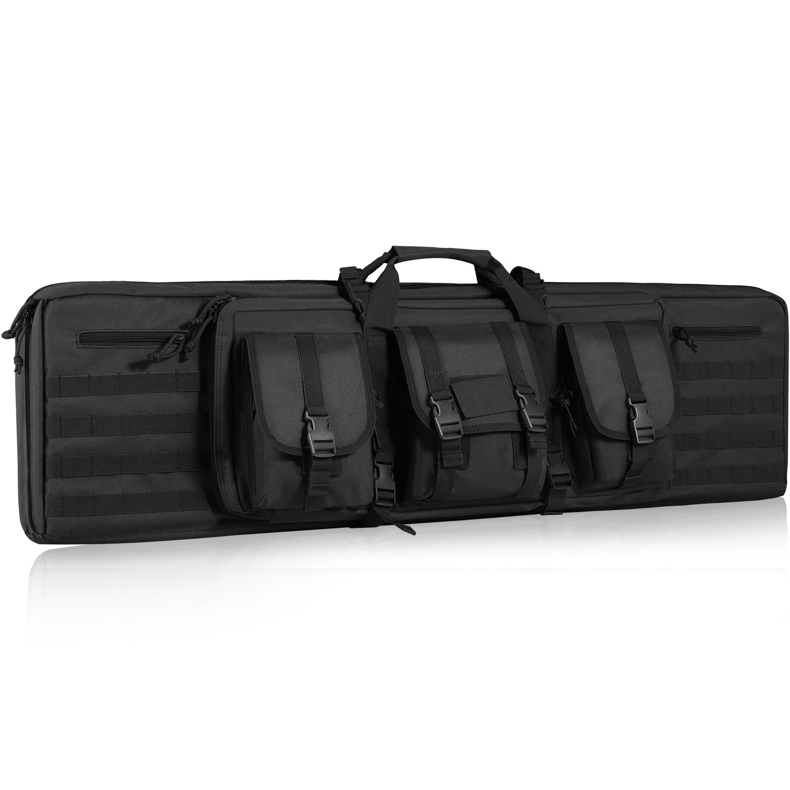 Rifle Bag | 42" Tactical Double Long Gun Bag for 2 Rifles & Pistols