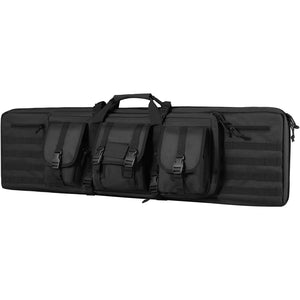 Rifle Bag | 42" Tactical Double Long Gun Bag for 2 Rifles & Pistols