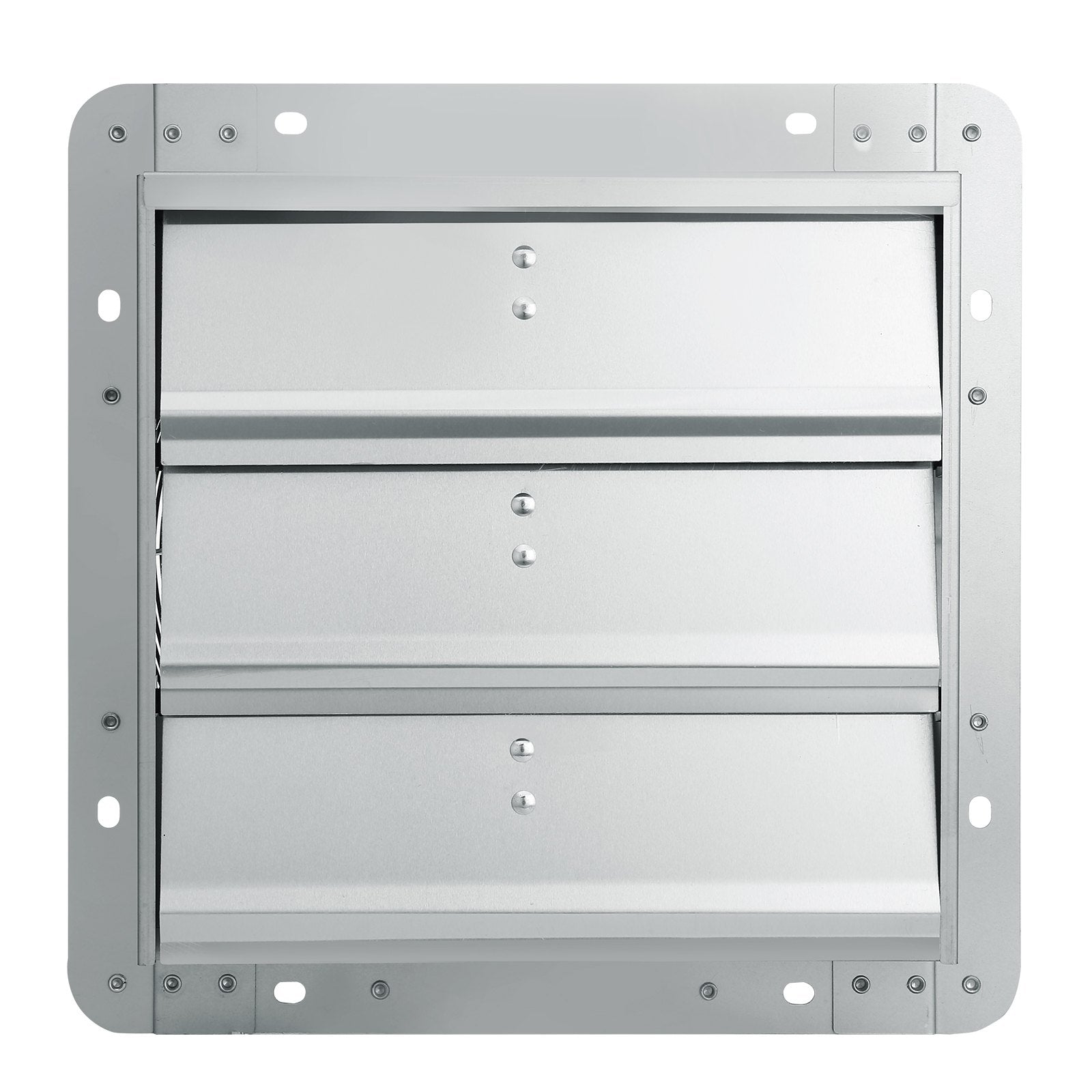 Shutter Exhaust Fan | 356mm 994 CFM Wall-Mount Attic Ventilation Fan | Aluminum High-Speed 1400 RPM