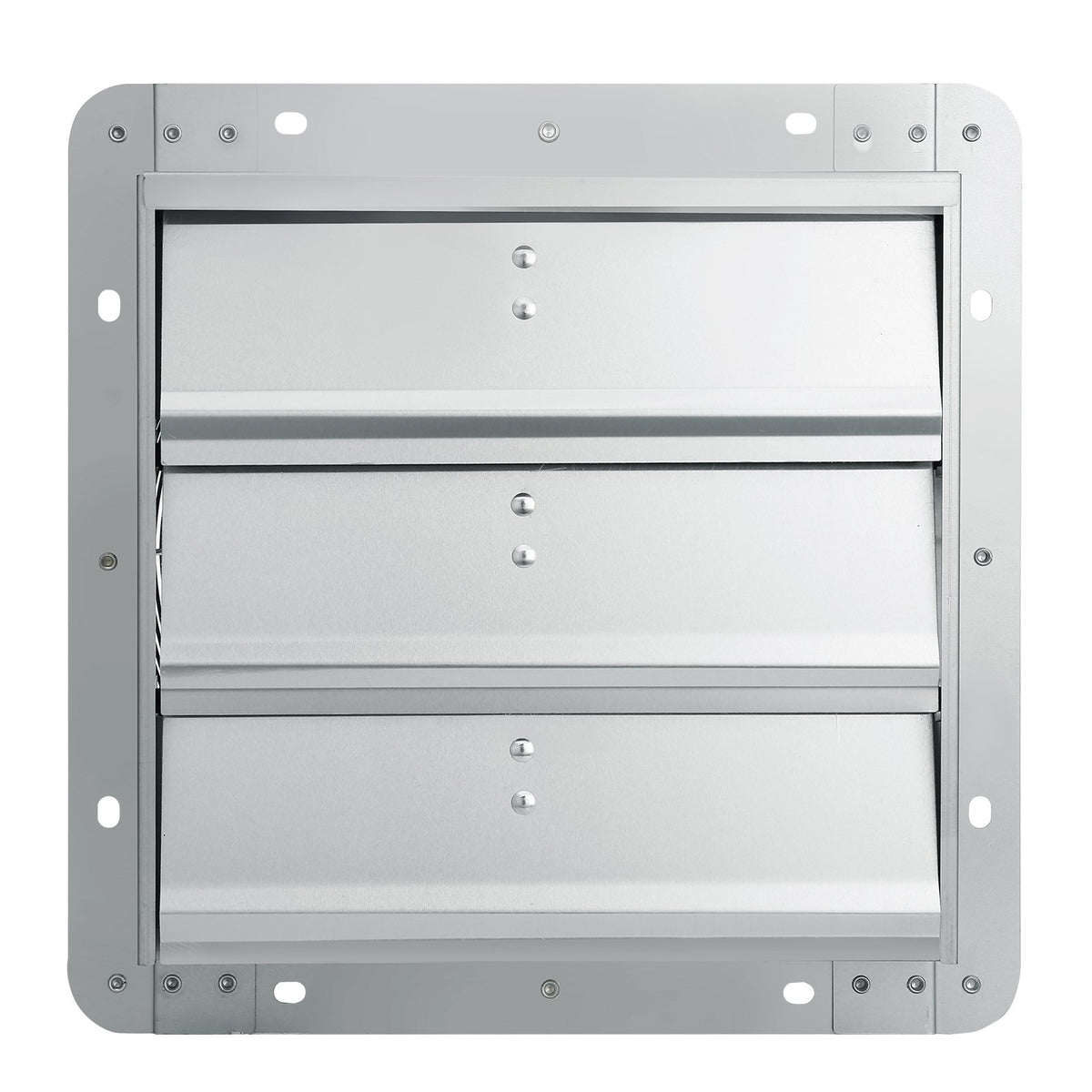 Shutter Exhaust Fan | 254mm 753 CFM Wall-Mount Ventilation Fan | Aluminum 1400 RPM AC Motor