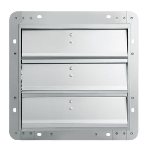 Shutter Exhaust Fan | 305mm 1084 CFM Wall-Mount Ventilation Fan | Aluminum 1400 RPM AC Motor