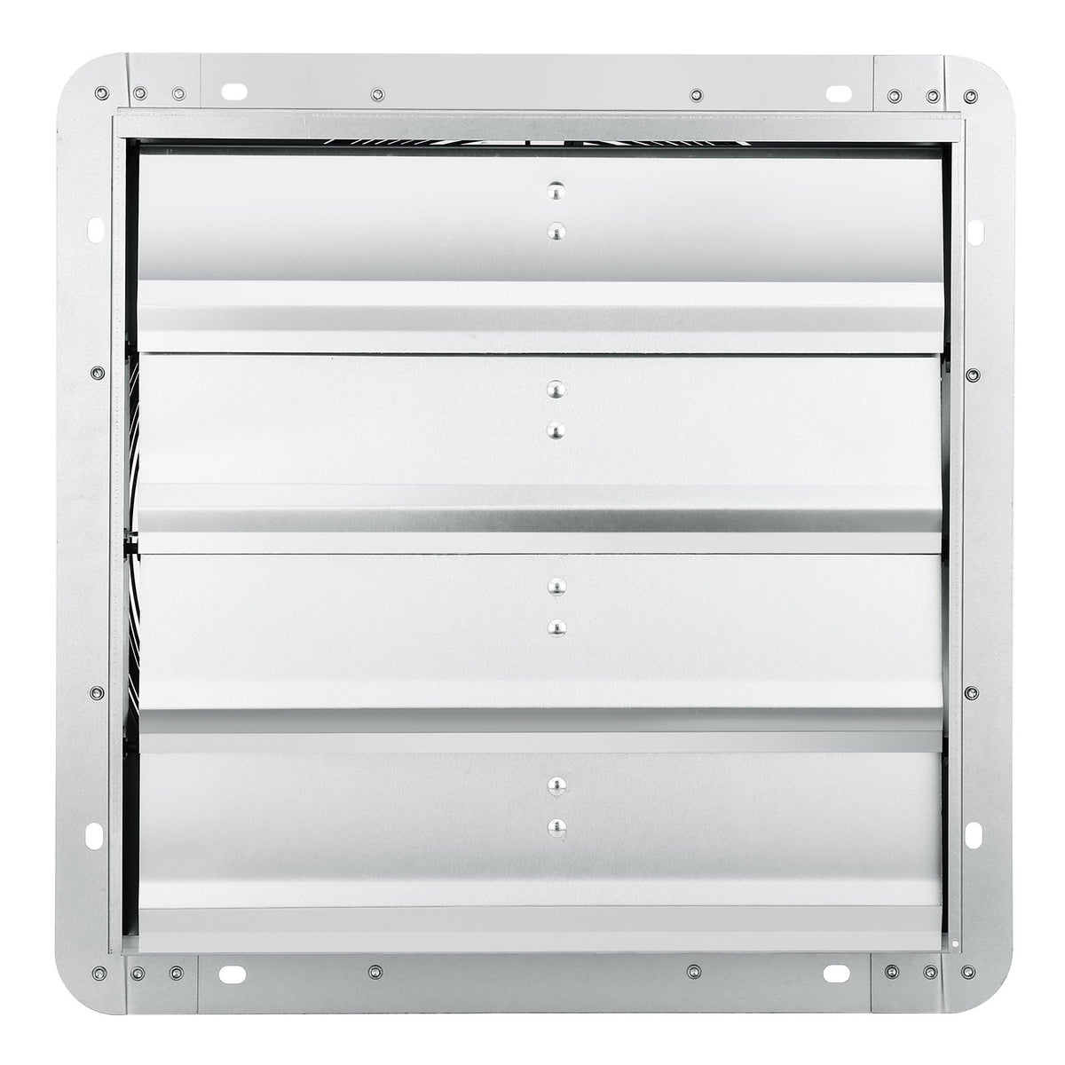 Shutter Exhaust Fan 406mm | 1400RPM 1506CFM Aluminum Wall-Mount Ventilator