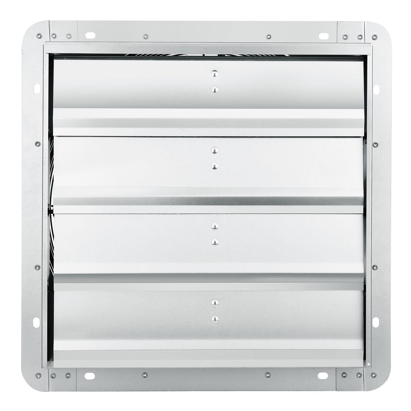 Shutter Exhaust Fan 406mm | 1400RPM 1506CFM Aluminum Wall-Mount Ventilator