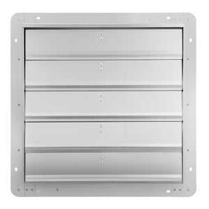 Shutter Exhaust Fan | 610mm 2892 CFM Wall-Mount Vent Fan | 1400 RPM Aluminum AC Motor