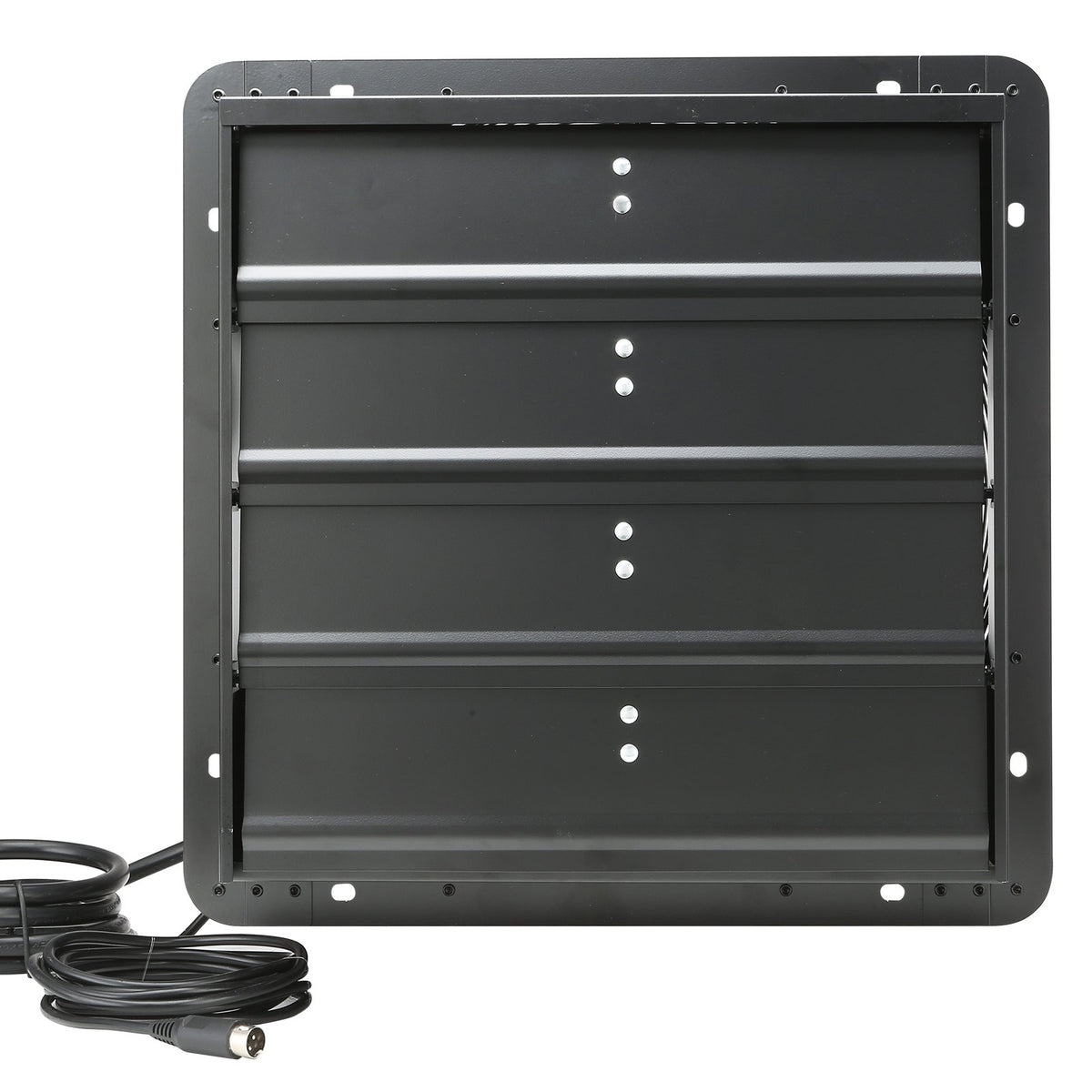 Shutter Exhaust Fan 16 Inch 406mm | Temperature & Humidity Controller | EC-Motor 1747 CFM | Variable Speed Wall Mount Fan | For Greenhouses, Garages & Sheds