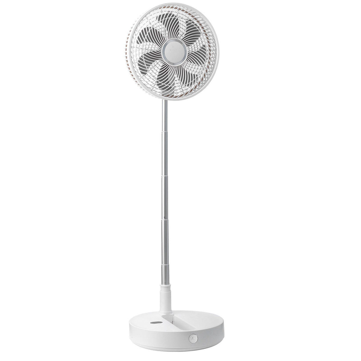 Foldable Oscillating Fan 12 Inch | 7200mAh Rechargeable Desk & Floor Fan | 4 Speeds | Remote Control & Quiet Operation