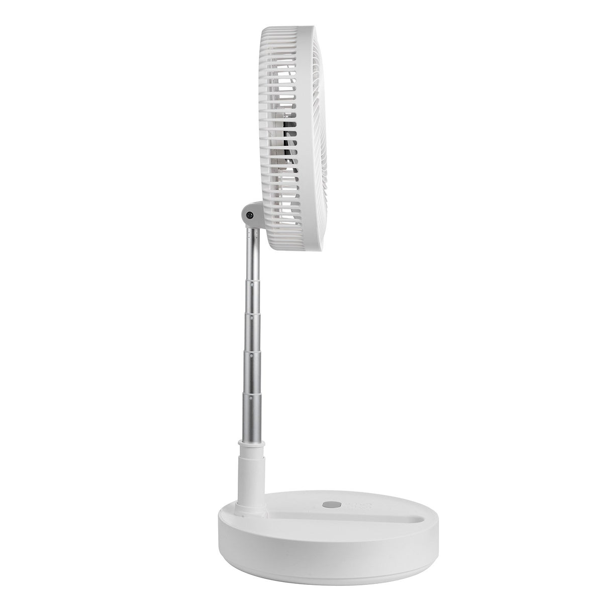 Foldable Oscillating Fan 12 Inch | 7200mAh Rechargeable Desk & Floor Fan | 4 Speeds | Remote Control & Quiet Operation