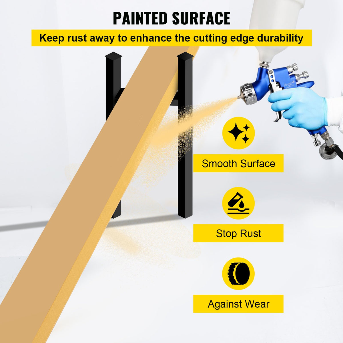 Bucket Cutting Edge 213x15x1.9cm | Weld-On & Bolt-On Loader Blade | 16Mn Carbon-Manganese Steel Skid Steer Edge for Excavators & Loaders