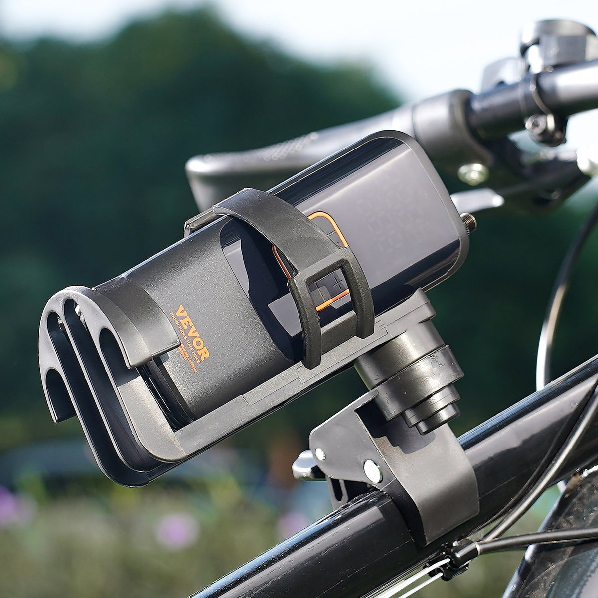 Portable Tire Inflator 150 PSI | 4000mAh Rechargeable Air Pump | LCD Pressure Gauge | Auto-Off | LED Light | For Cars, Bikes & Balls