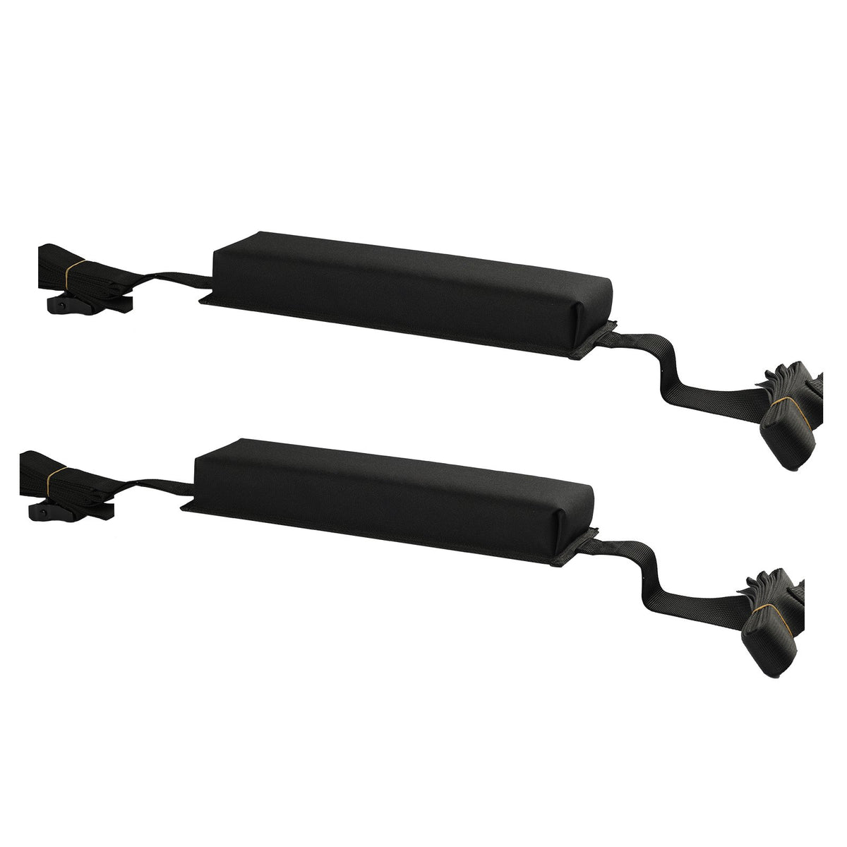 Soft Roof Rack Pads | 15.5" 176lb Load Capacity for Kayak, Canoe, Surfboard