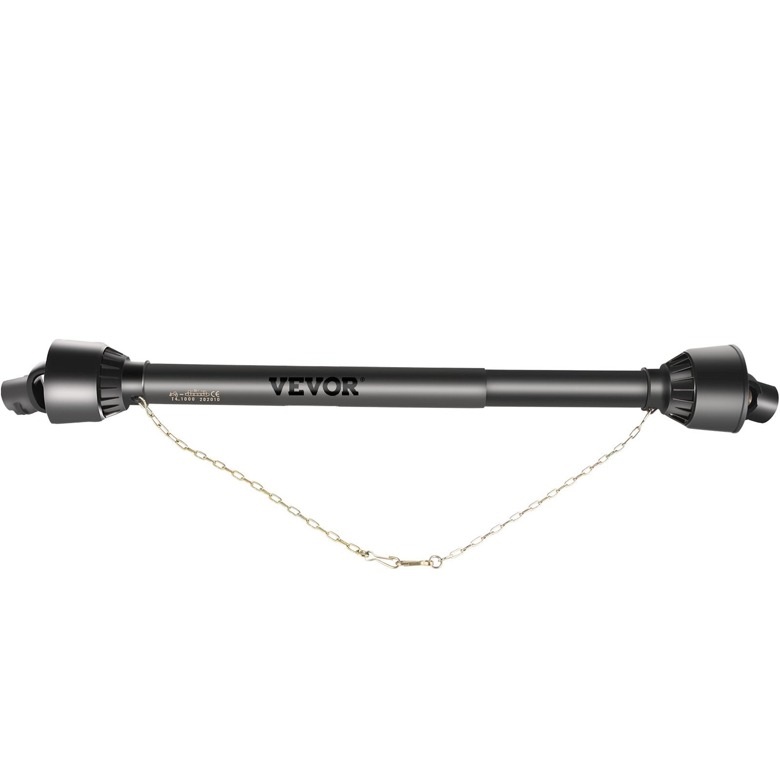 PTO Shaft | 1-3/8" x 6 Spline Ends Round End T4 | Adjustable 43"-61" Tractor Drive Shaft