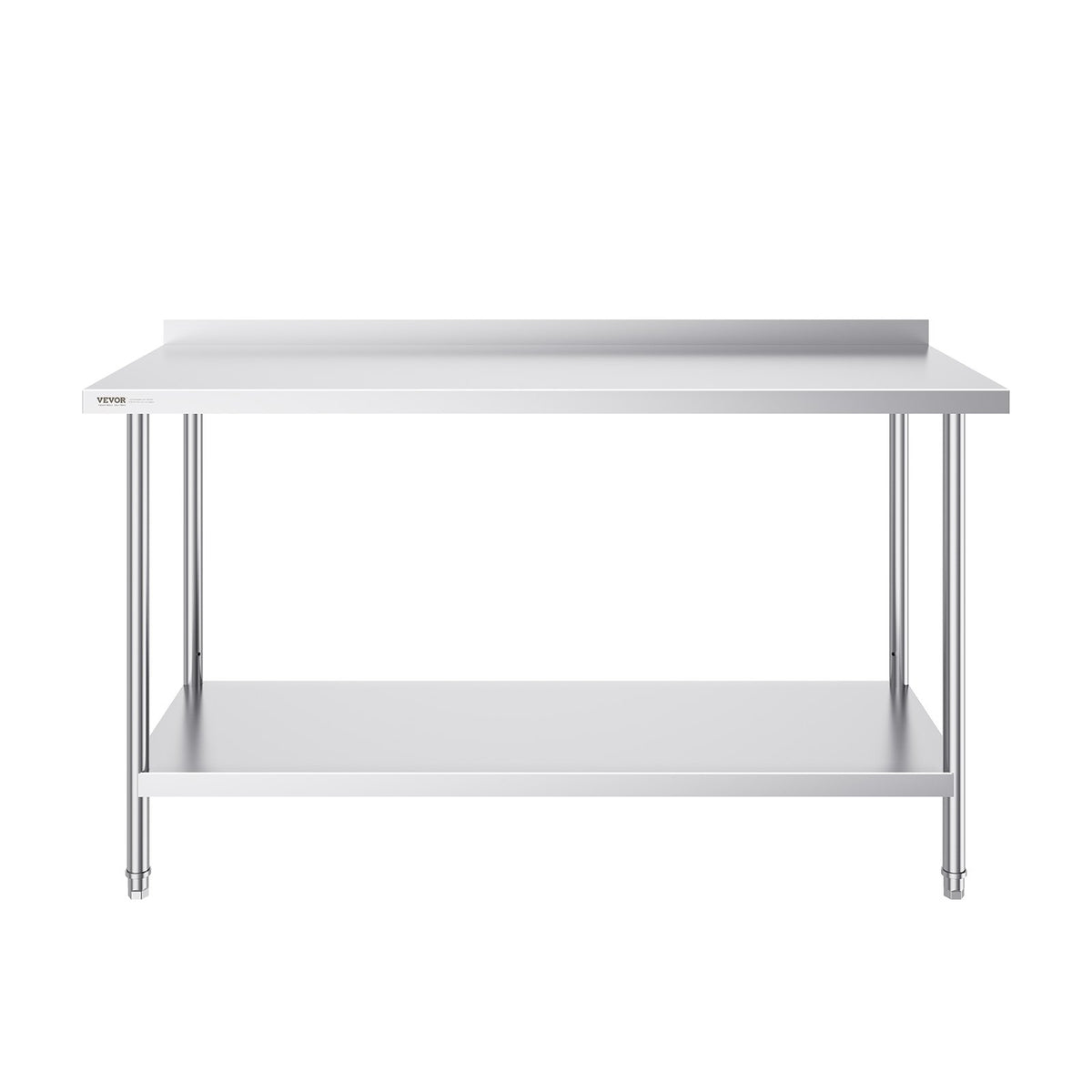 Stainless Steel Work Table 24x60x36 Inch | Commercial Food Prep Table | Heavy Duty Adjustable Height | For Restaurant, Home & Hotel Kitchens