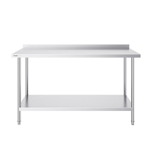 Stainless Steel Work Table 24x60x36 Inch | Commercial Food Prep Table | Heavy Duty Adjustable Height | For Restaurant, Home & Hotel Kitchens