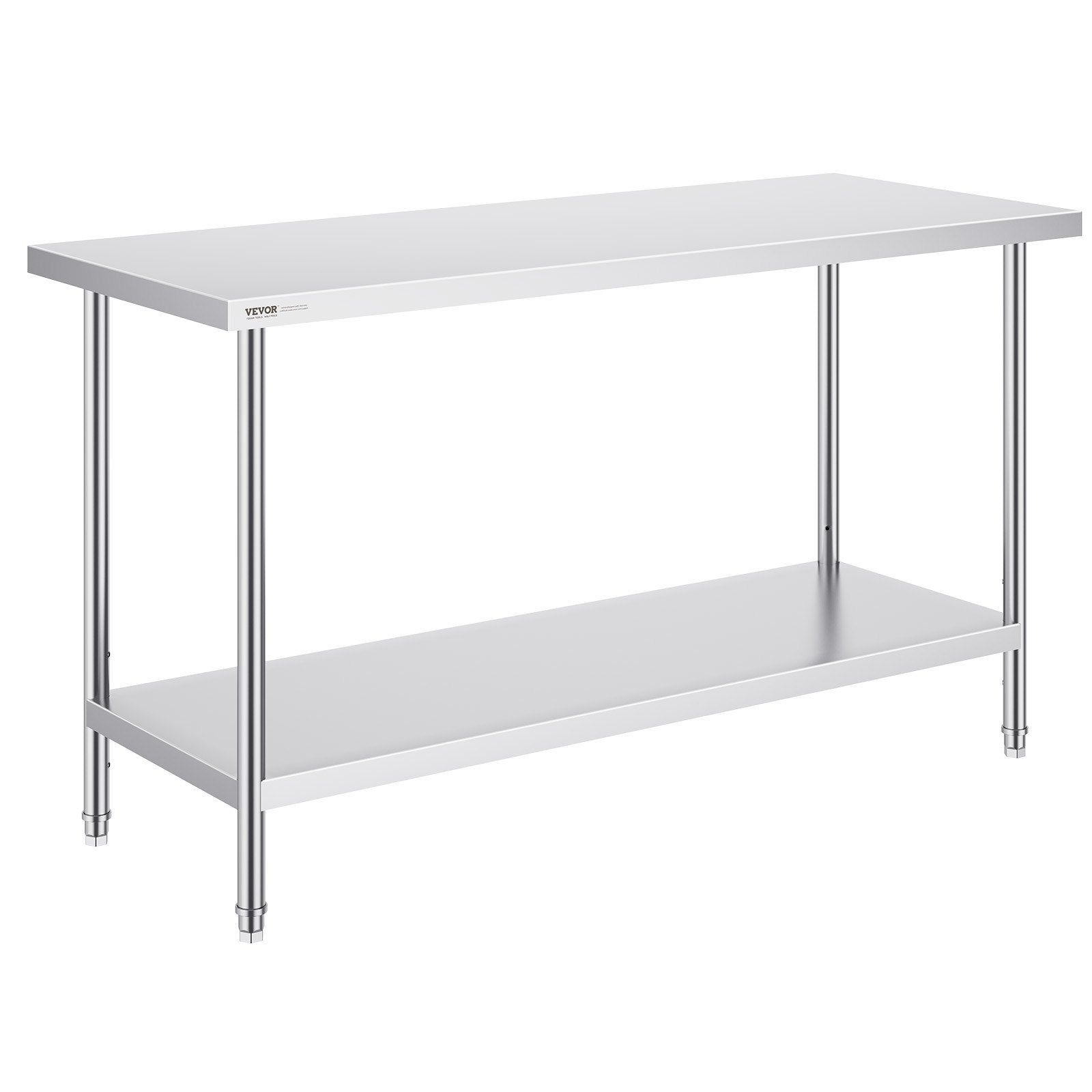 Stainless Steel Work Table | 24x60x34in Commercial Prep Station