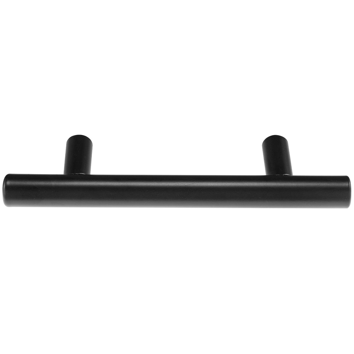 Cabinet Pulls 30 Pack | 3" / 76mm Center-to-Center Stainless Steel Handles | Matte Black Finish
