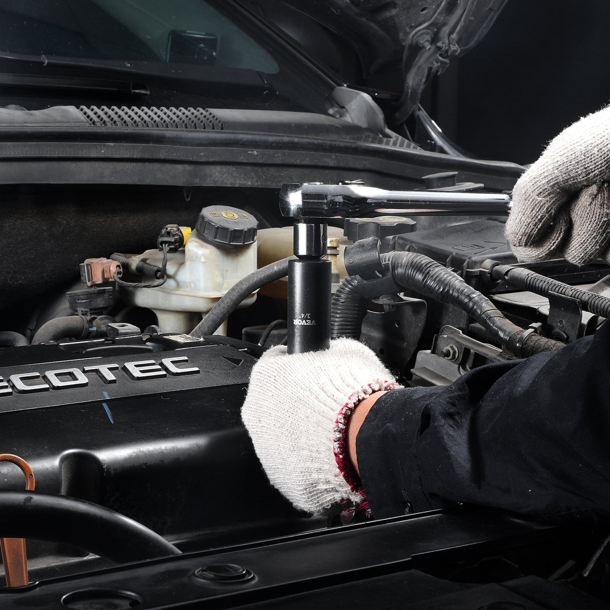 Impact Socket Set | 59-Piece 3/8" & 1/2" Drive with Ratchet