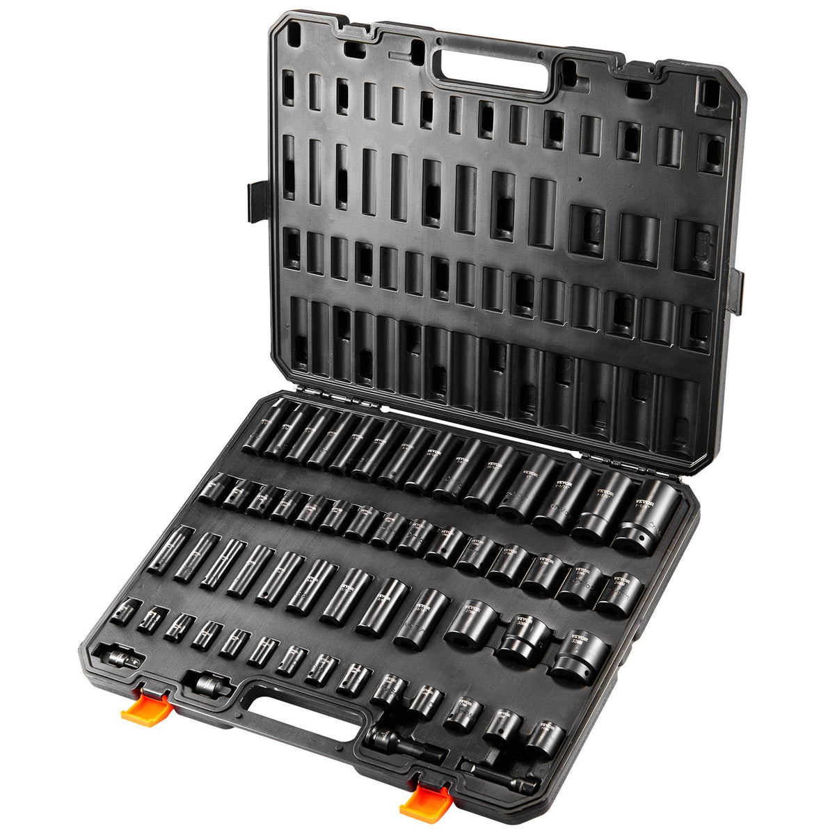 Impact Socket Set | 59-Piece 3/8" & 1/2" Drive with Ratchet