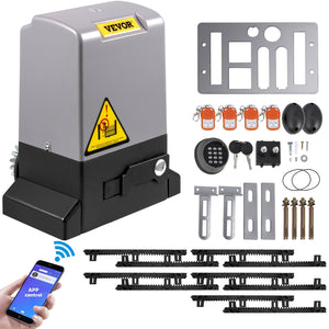 Sliding Gate Opener | 1800kg Automatic Motor with Remotes & App