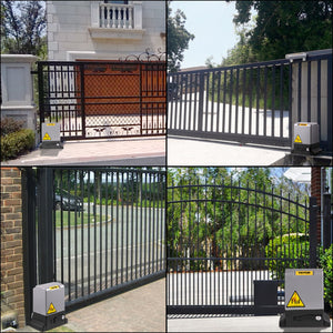 Sliding Gate Opener | 1800KG Automatic with 4 Remotes & APP Control