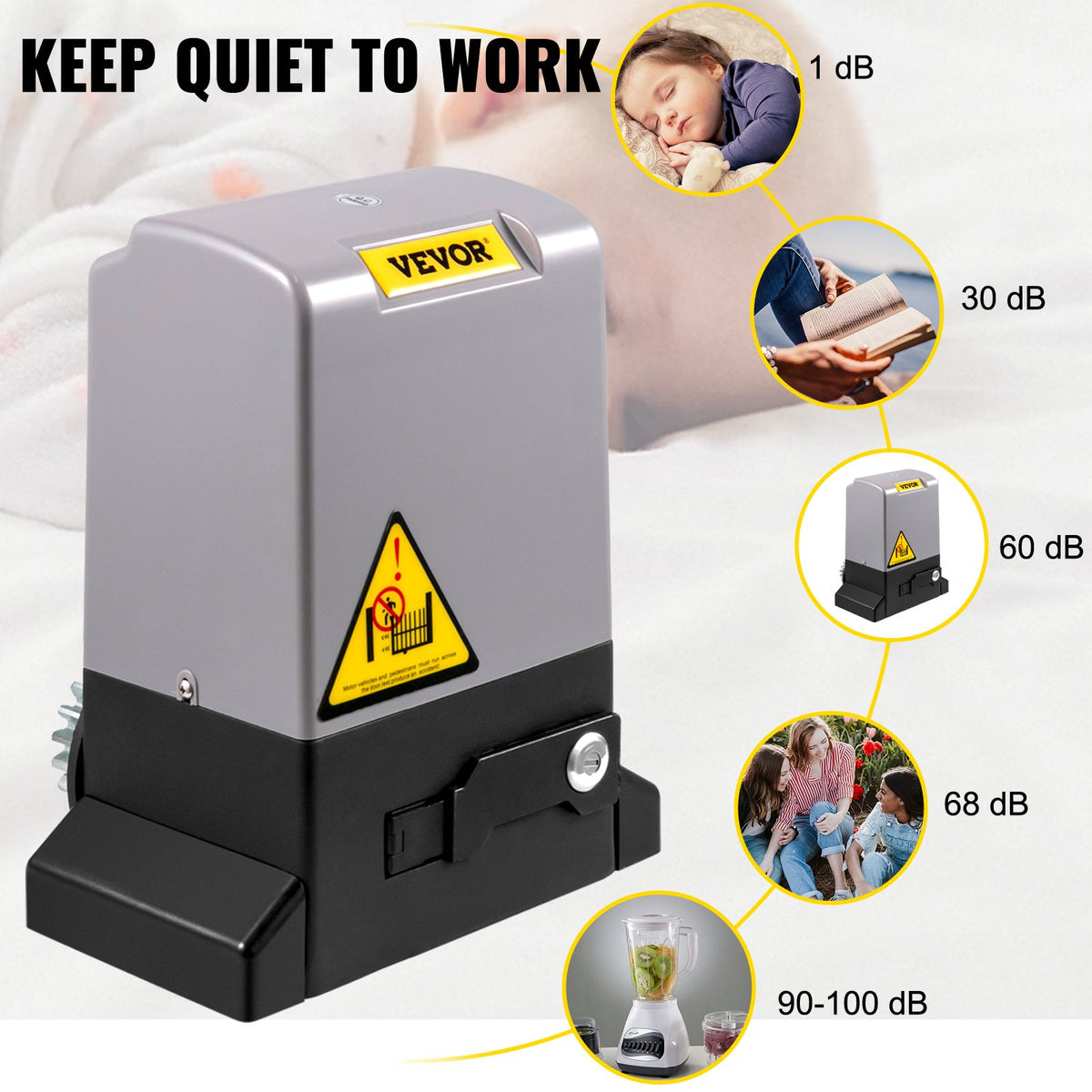 Sliding Gate Opener | 1800KG Automatic with 4 Remotes & APP Control