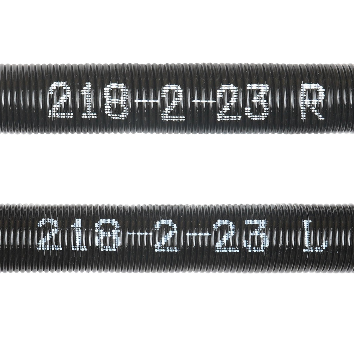 Garage Door Torsion Springs | Pair 0.218x2x23" with Winding Bars
