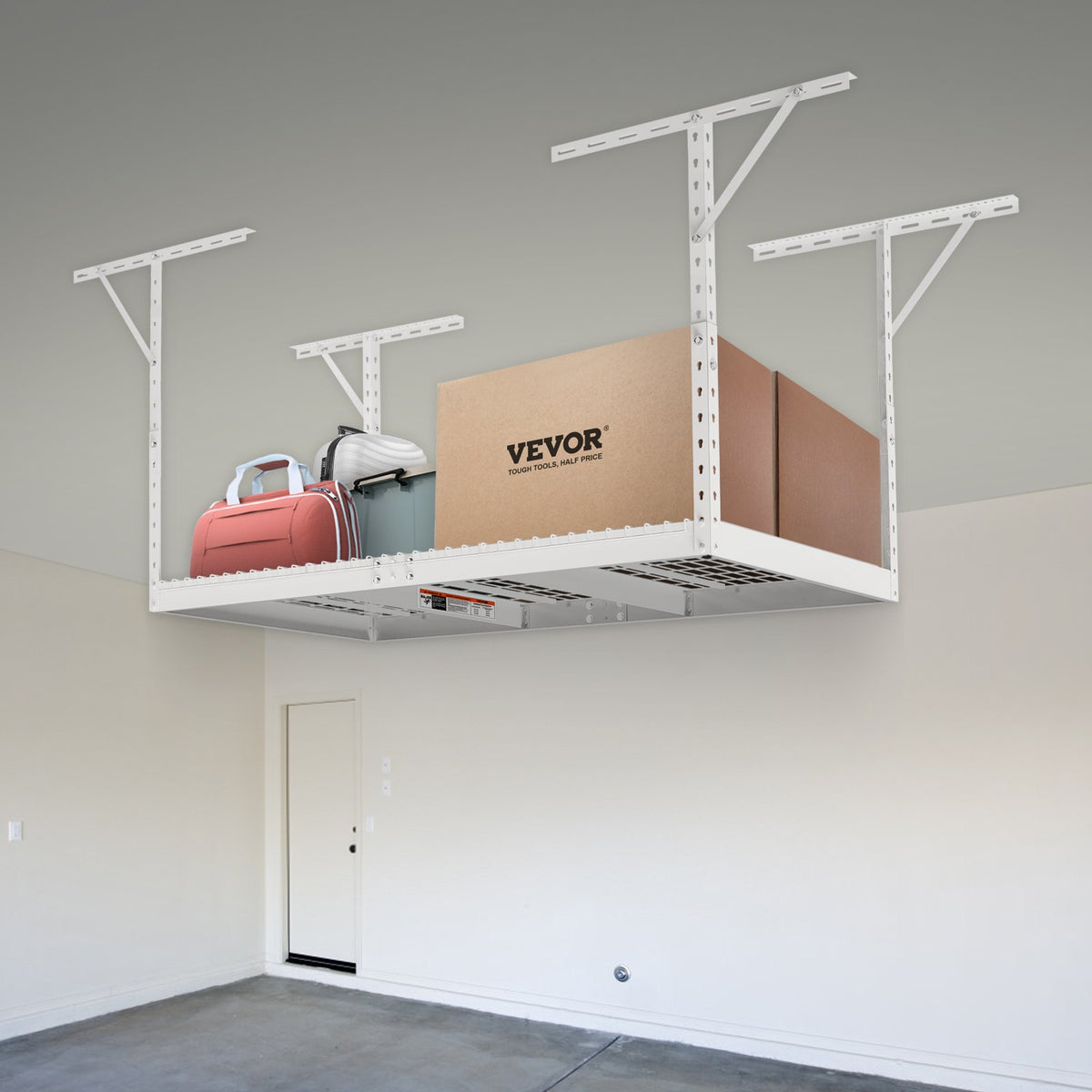 Garage Storage Rack | Overhead Adjustable Ceiling Rack 36x72in | 550lbs Capacity
