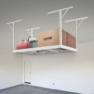 Garage Storage Rack | Overhead Adjustable Ceiling Rack 36x72in | 550lbs Capacity