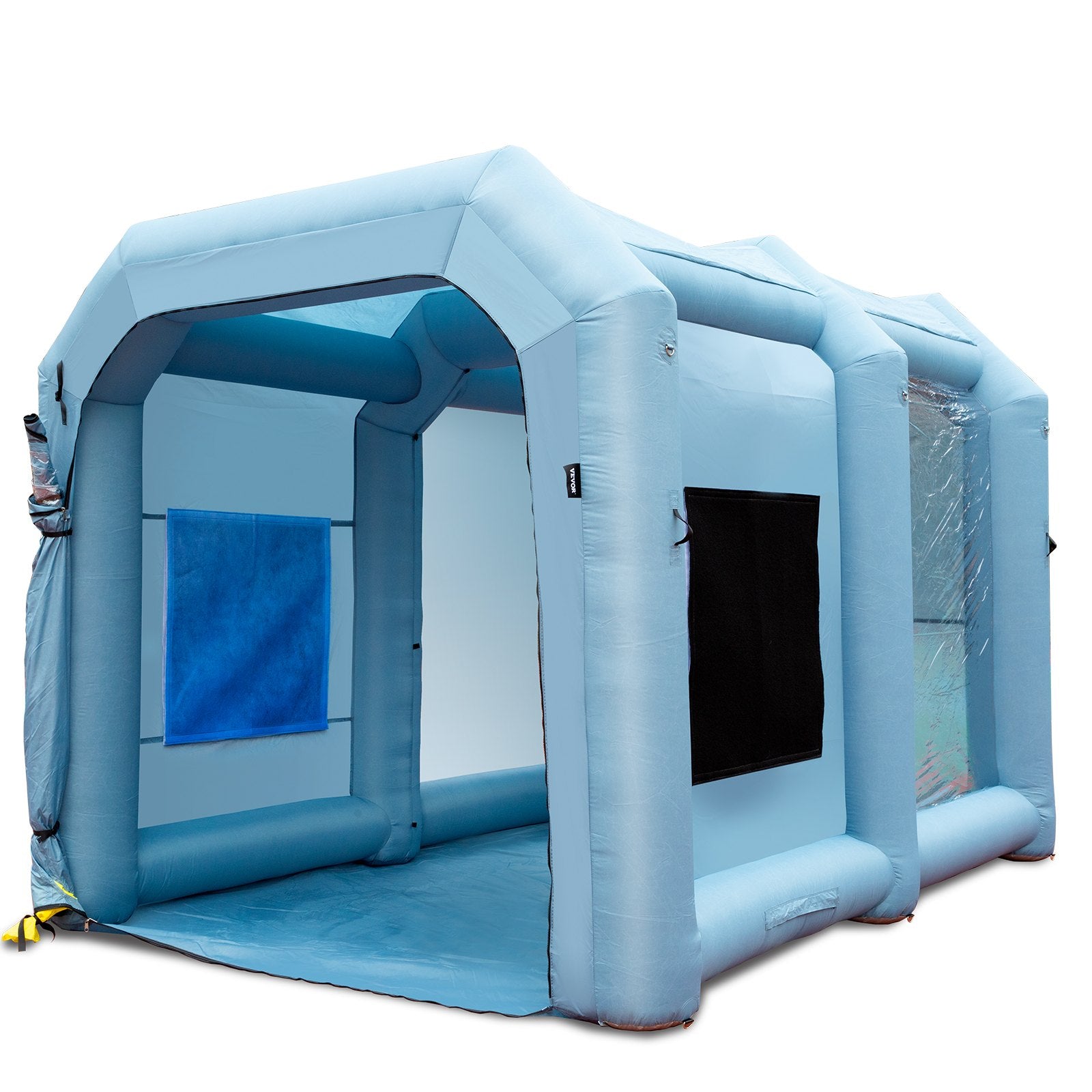 Inflatable Spray Booth | 13x10x9 ft Car Paint Tent with Filter System & Blower