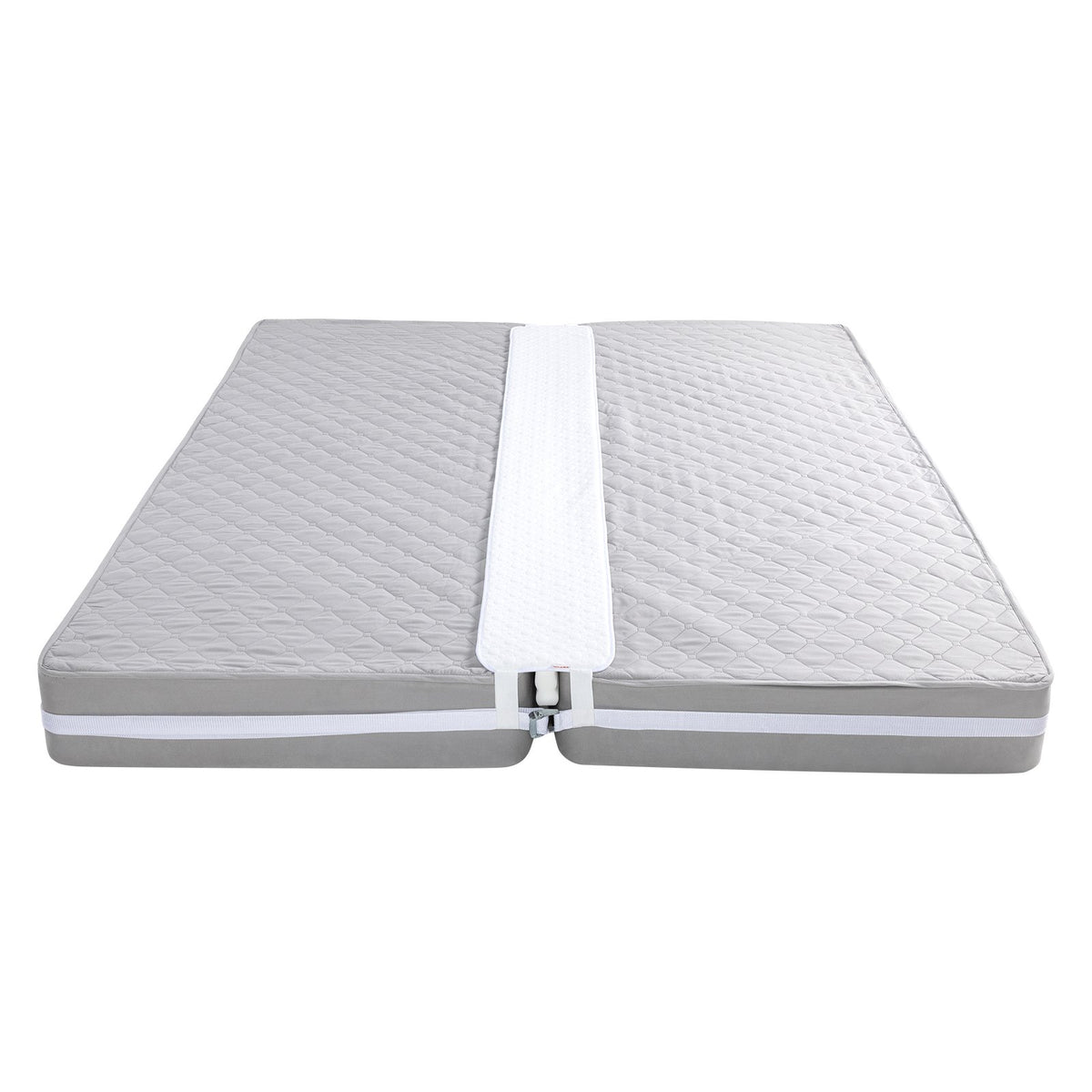 Bed Bridge | King Bed Converter Kit | Metal Buckle & Storage Bag | 75"L x 10"W Mattress Joiner