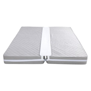 Bed Bridge | King Bed Converter Kit | Metal Buckle & Storage Bag | 75"L x 10"W Mattress Joiner