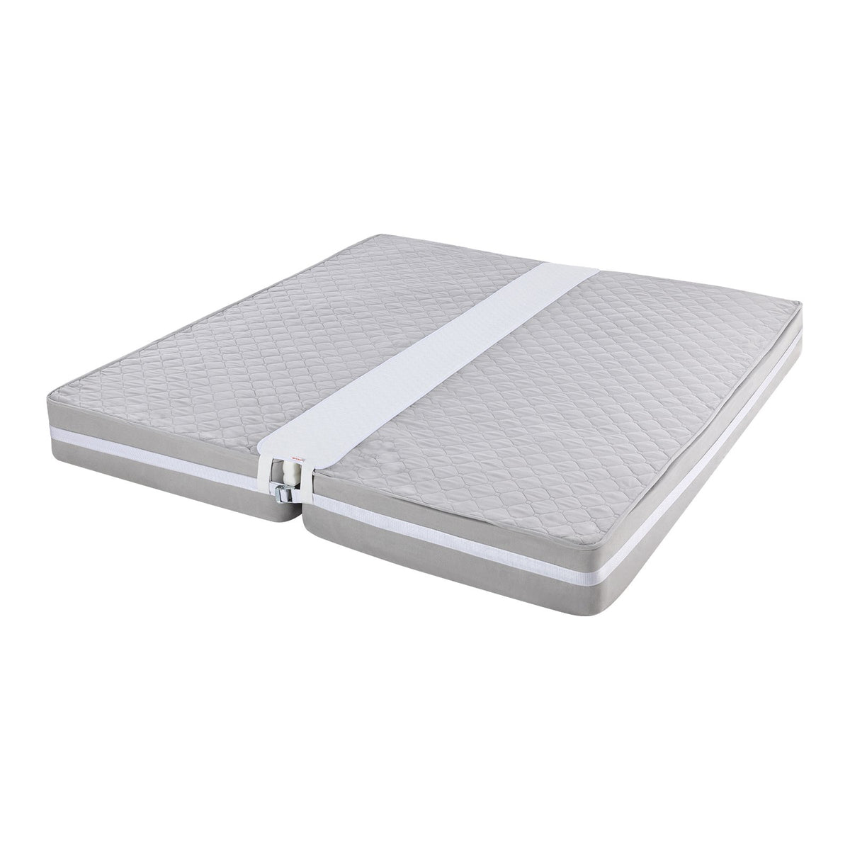 Bed Bridge | King Bed Converter Kit | Metal Buckle & Storage Bag | 75"L x 10"W Mattress Joiner