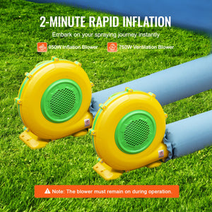 Inflatable Spray Booth | 26x14.8x9.8ft Paint Tent with Dual Blowers