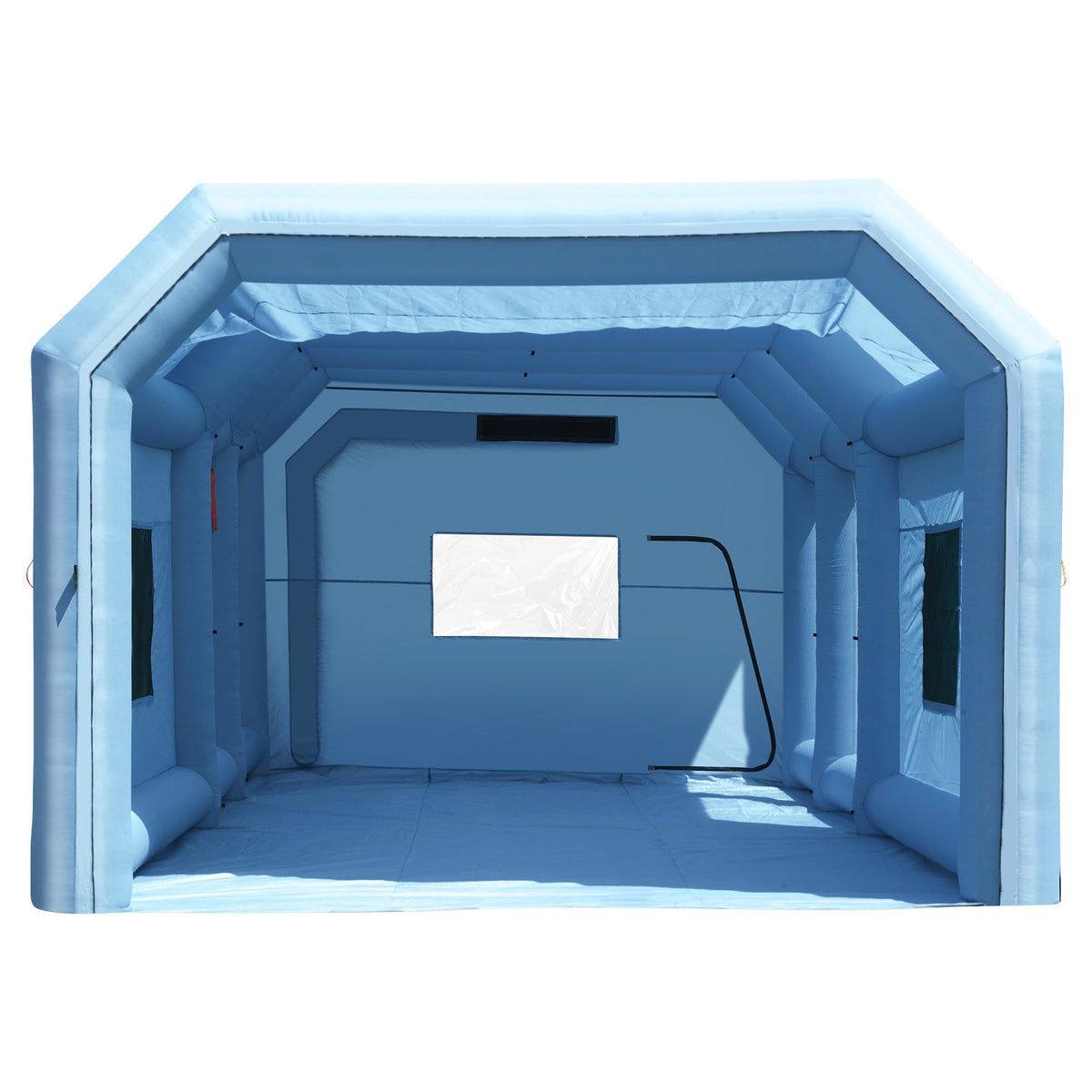 Inflatable Spray Booth | 29.5x15.7x11.8ft Paint Tent with Dual Blowers
