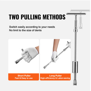 Dent Removal Kit 52 Piece | Paintless Repair with Slide Hammer & Puller Lines