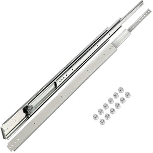 Drawer Slides | 34" Soft Close Ball Bearing Full Extension 500lb