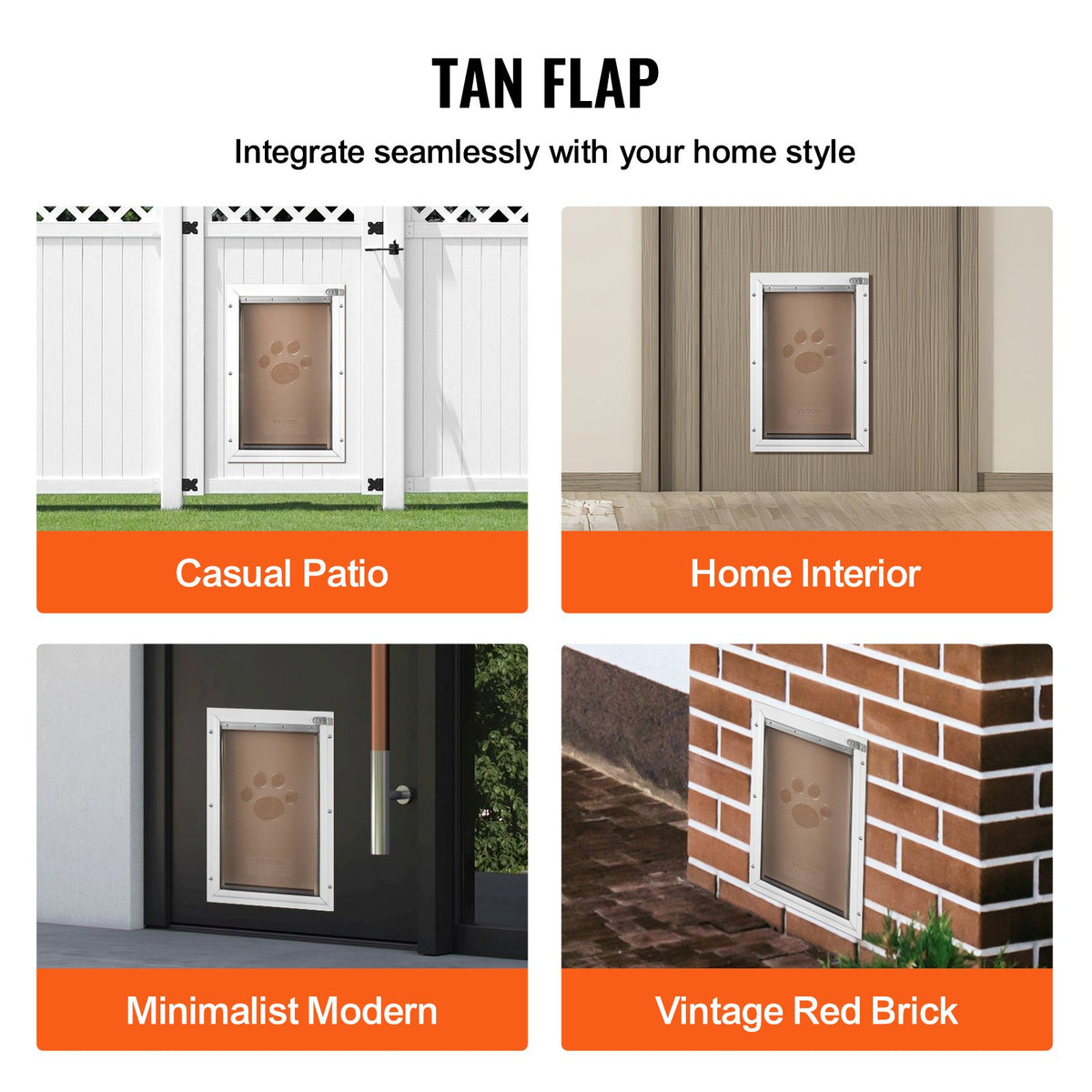 Pet Door Replacement Flap | 20.96 x 31.12 cm | Compatible with Pet Doors