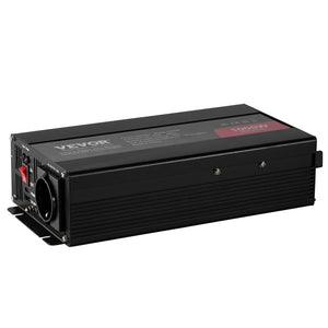 Pure Sine Wave Inverter 1000W | DC 12V to AC 230V | 2 AC, 2 USB, Type-C, Remote Control | CE/FCC Certified