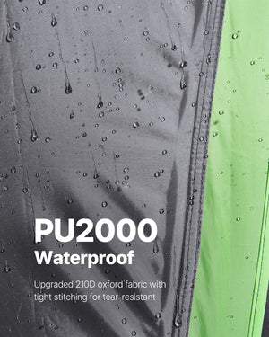 Truck Tent | 5.0–5.2ft Waterproof PU2000 Bed Tent | 2–3 Person Camping Shelter for Pickup Trucks