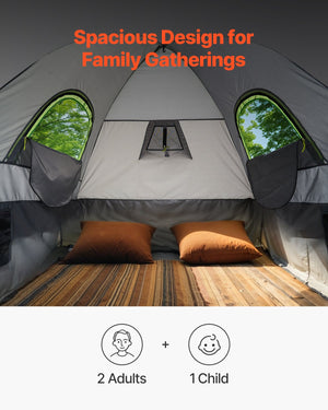 Truck Tent | 5.5–6.0ft Waterproof PU2000 Bed Tent | 2–3 Person Pickup Camping Tent